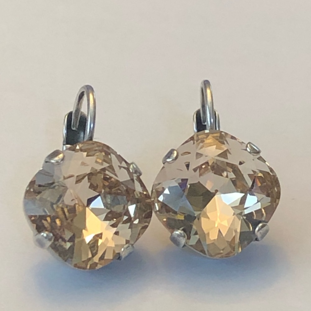 Drop Earrings Made With Swarovski Crystal Elements